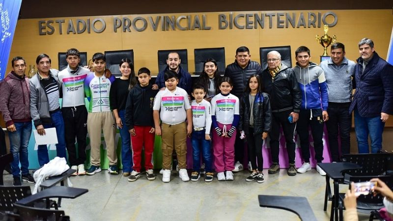 El Ciclismo Infanto Juvenil corre la 4ta. en Catamarca