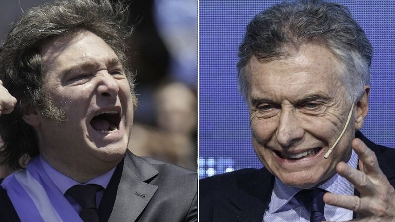 El amor/odio que se profesan Milei y Macri