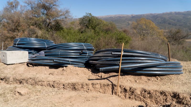 Vecinos de El Tabique se beneficiarán con una obra de agua potable