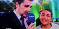 LA ENTREVISTA FINAL del relator de Boxeo de Primera, Marcelo González, a la campeona mundial.