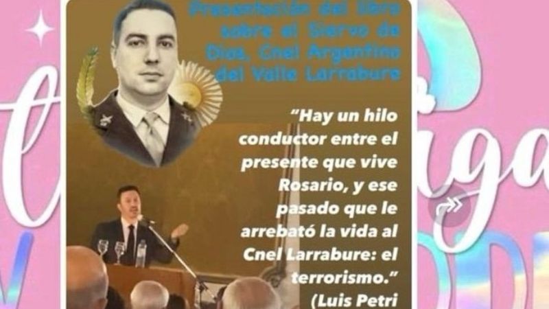 La visita a represores desnudó la interna en LLA