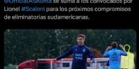 LA SELECCIÓN ARGENTINA anunció en las redes sociales el regreso de Paulo Dybala.