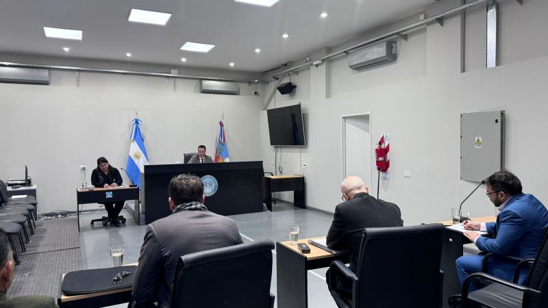 Audiencia de recepción de evidencia 