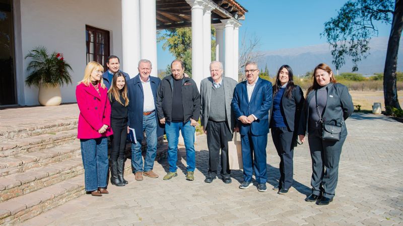 Raúl recibió al presidente del Grupo ARCOR