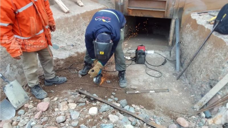 Vecinos de Fiambalá restauran desarenador del Río Guanchín para impulsar la producción agrícola