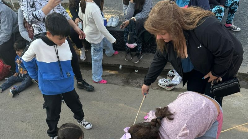 Agasajos de la diputada Moro a las infancias