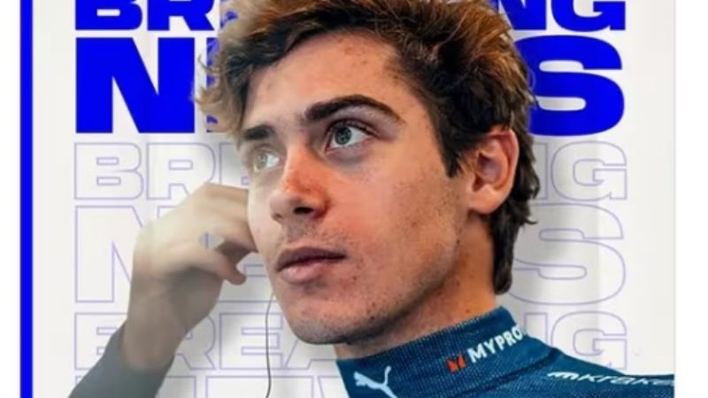 El argentino Franco Colapinto correrá en la Fórmula 1 para Williams