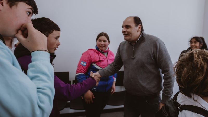 Estudiantes de la Escuela N°322 de Cañada de Páez visitaron el Nodo Tecnológico