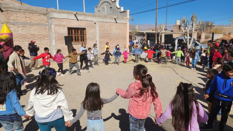 Gran festejo por el Día de las Infancias en Santa María