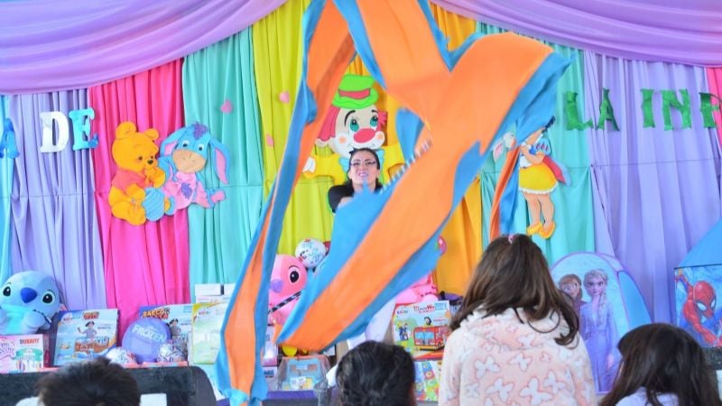 Gran festejo por el Día de las Infancias en Santa María