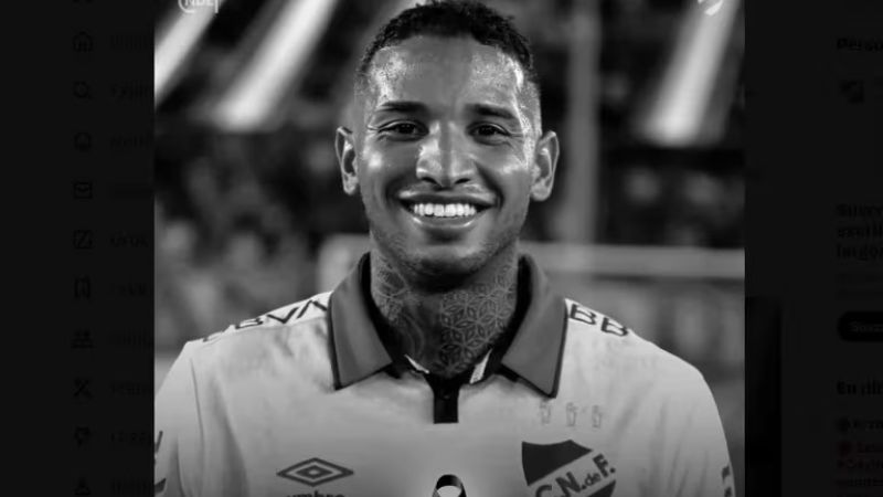 El fútbol de duelo por la muerte de Izquierdo