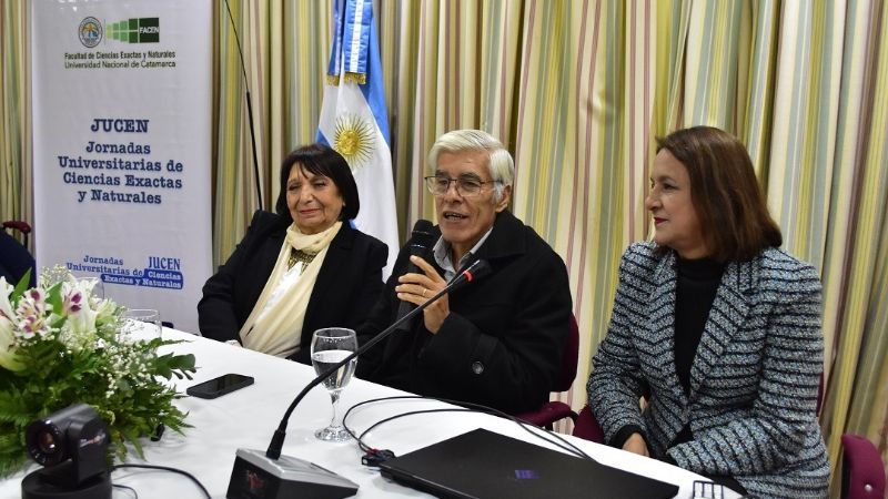 Exitosa apertura de las 13° Jornadas Universitarias de Ciencias Exactas y Naturales