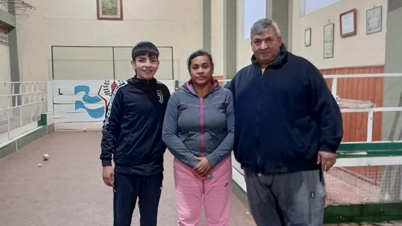 Homenaje de las Bochas a sus jugadores y niños