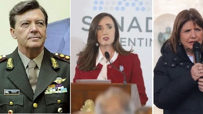 Villarruel contra Montoneros; Milani preguntó por Menem y Bullrich