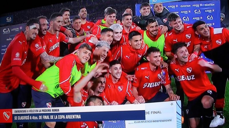 Independiente goleó y sigue en Copa Argentina