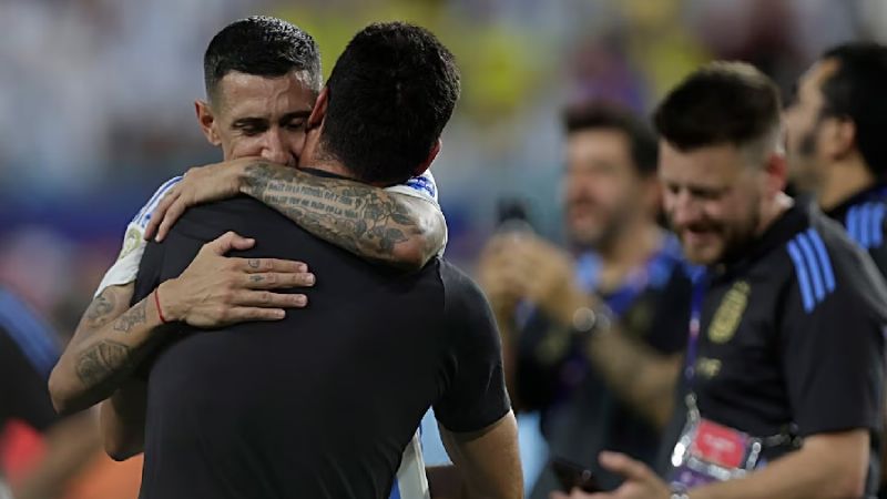 Di María tendrá su despedida oficial ante Chile