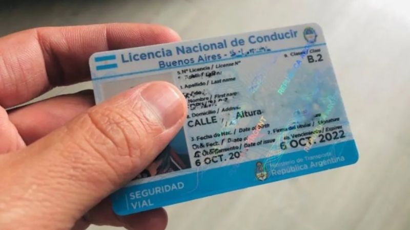 Licencias de conducir: un certificado clave aumentó 120%