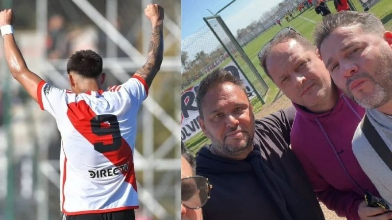 Hat-trick de Ruberto ante un hermano de Messi