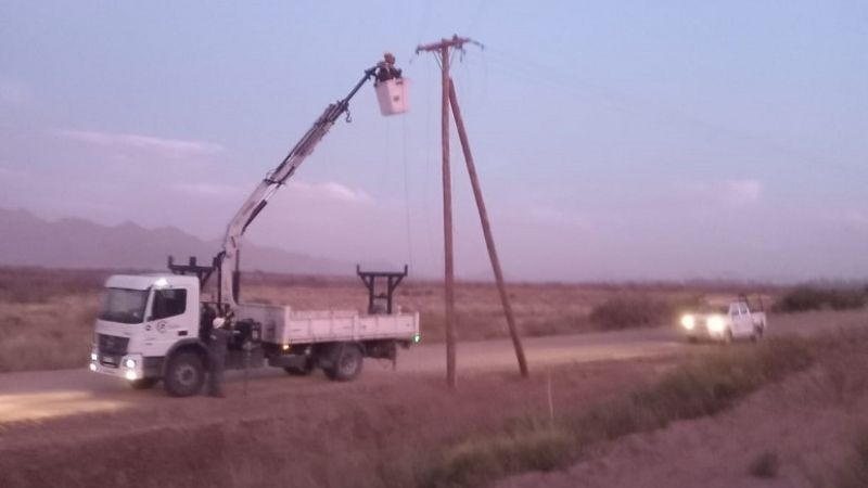 Estado del servicio de energía a raíz de los incendios forestales