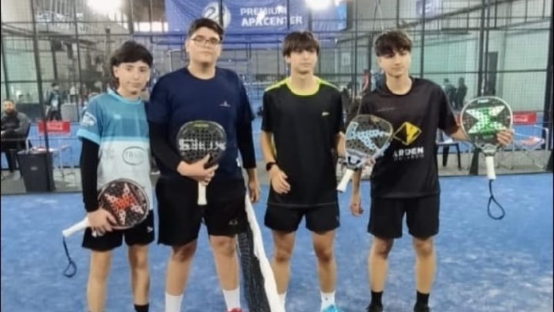 Pádel intenso, por torneos locales y clasificatorios