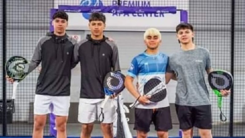 Pádel intenso, por torneos locales y clasificatorios