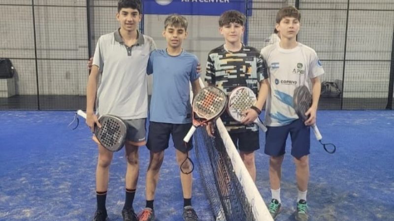 Pádel intenso, por torneos locales y clasificatorios