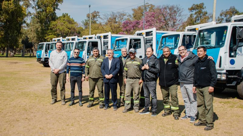 La Capital incorpora ocho camiones con geolocalización