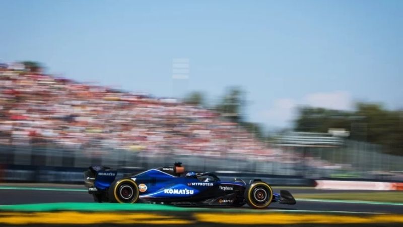 Colapinto cumplió en las prácticas del viernes