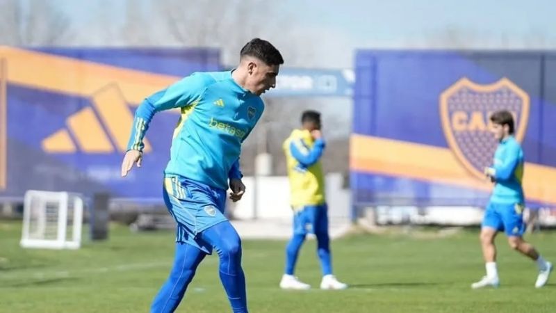 Boca con línea de cinco para recibir a Central