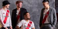 ONDA CASUAL RETRO para que Colidio, Echeverri, Paulo Díaz y Solari estrenen la camiseta de River.