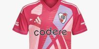CAMISETA de arqueros para River, diseñada por Adidas.