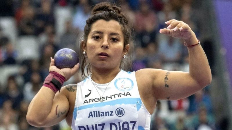 La lanzadora Ruiz Díaz, primera medalla argentina