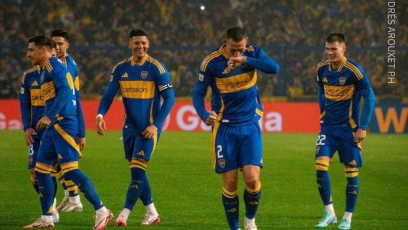 Con un final polémico, Boca venció a Central