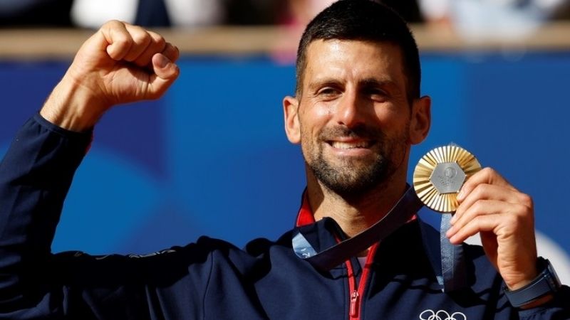 Djokovic hizo historia ganando el oro del tenis para Serbia
