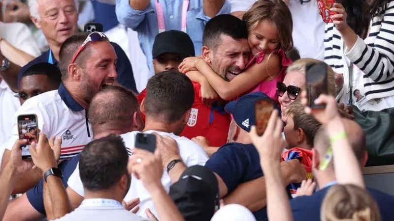 Djokovic hizo historia ganando el oro del tenis para Serbia