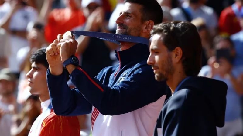 Djokovic hizo historia ganando el oro del tenis para Serbia