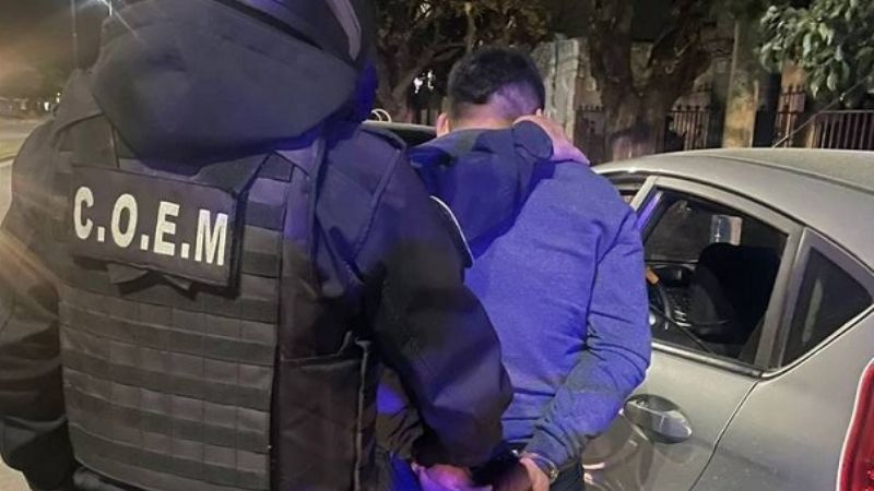 Quiso evadir un control de tránsito