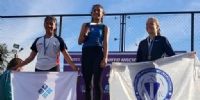 LA SANTAMARIANA Nadine Vilca repitió su costumbre, en un podio nacional del cross country.