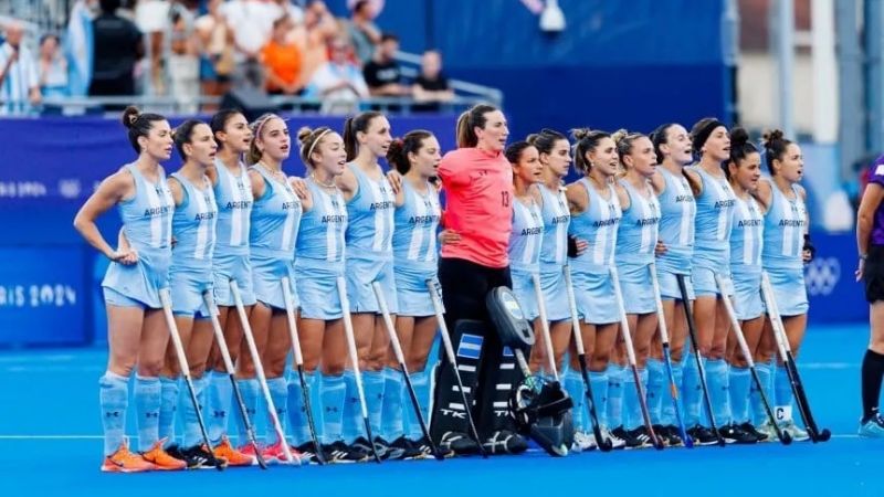 Las Leonas están en las "semis" de París 2024