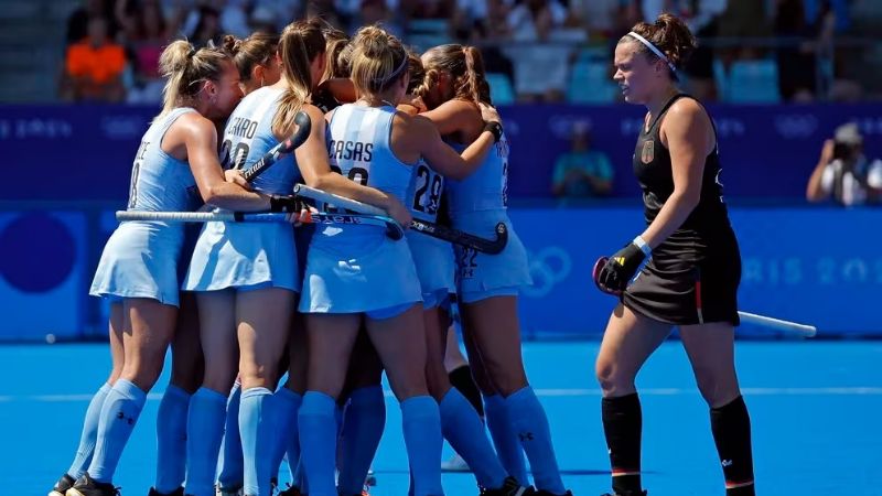 Las Leonas están en las "semis" de París 2024