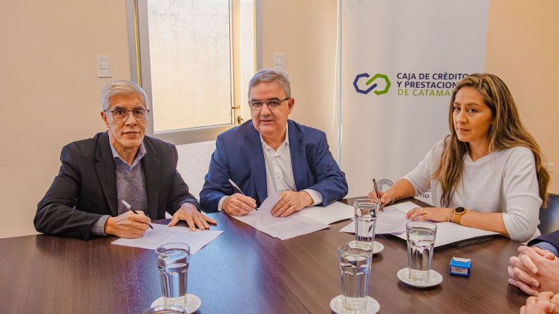 La Caja de Crédito y Prestaciones otorga financiamiento a la UNCa
