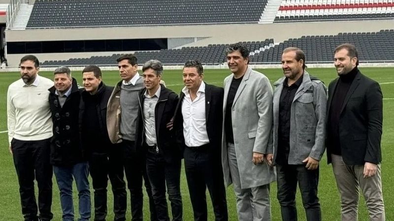 Cuerpo técnico de Gallardo para su nueva etapa en River