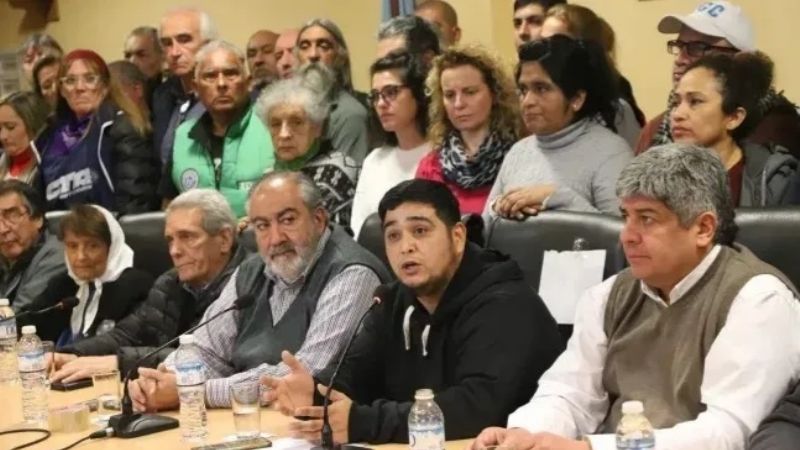 CGT y movimientos sociales anunciaron una nueva marcha de San Cayetano