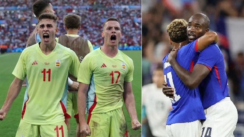 España y Francia jugarán la final olímpica