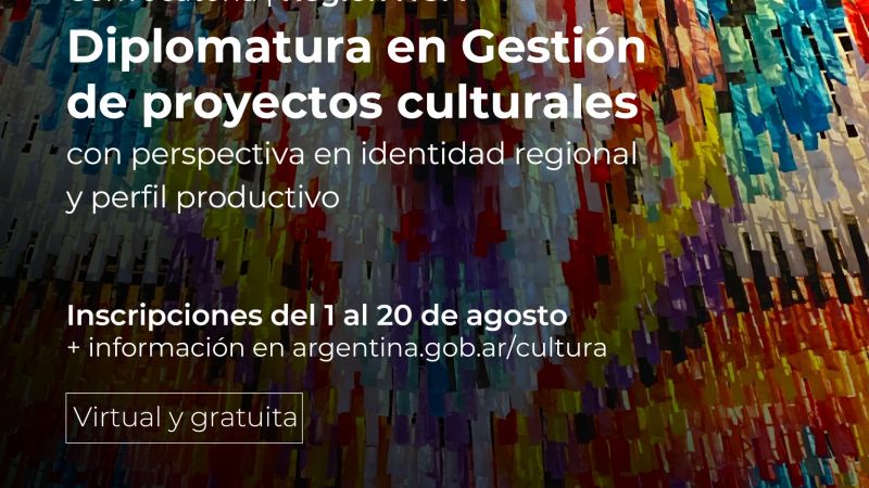Diplomatura en gestión de proyectos culturales para gestores del NOA