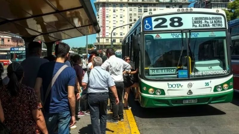 Nación anunció que en septiembre dejará de subsidiar los colectivos de CABA