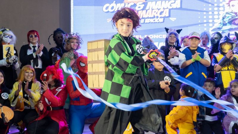El encuentro Comic y Manga convocó una importante cantidad de jóvenes