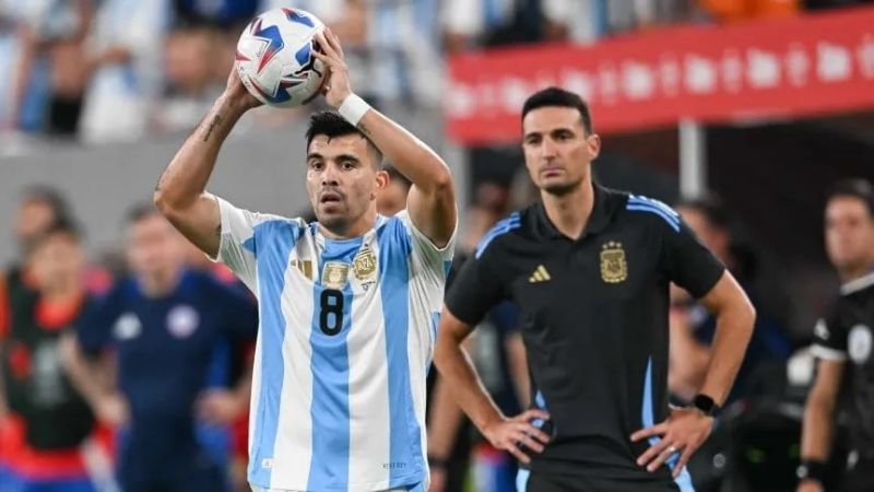 Scaloni convocó a Acuña a la Selección Argentina