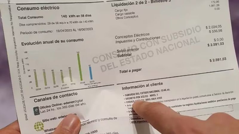 Provincia y Municipios ya no podrán cobrar tasas en el precio de los servicios públicos