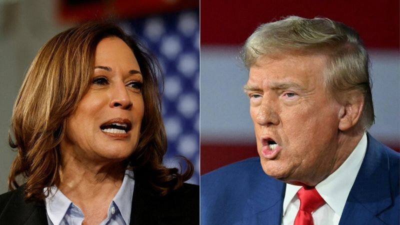 Encuesta de CNN vio mejor a Kamala sobre Trump
